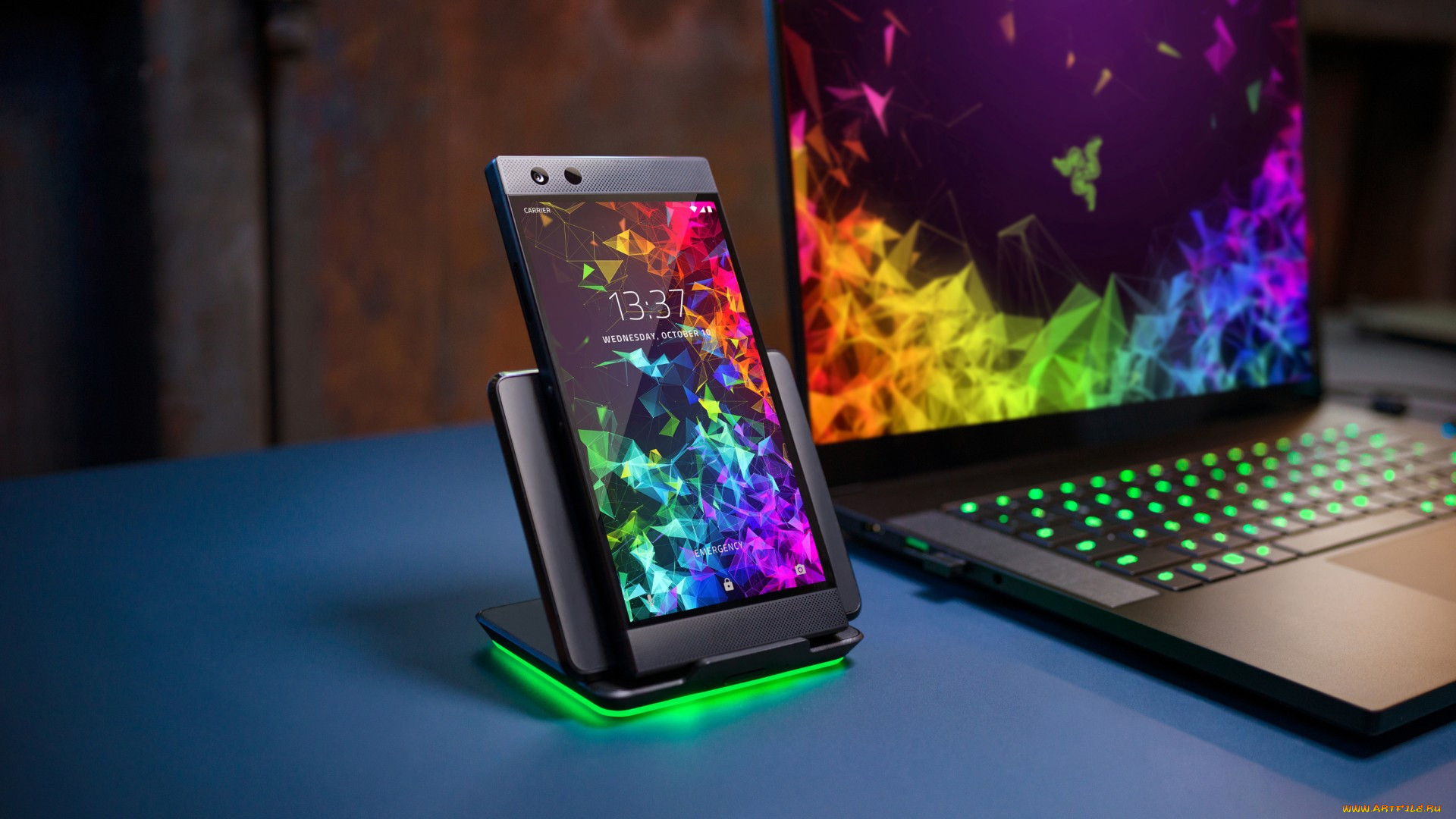 Обои Razer Phone 2 Бренды - Другое, обои для рабочего стола, фотографии  razer phone 2, бренды, - другое, игровой, гаджет, мощный, razer, phone, 2,  технологии, смартфон Обои для рабочего стола, скачать обои